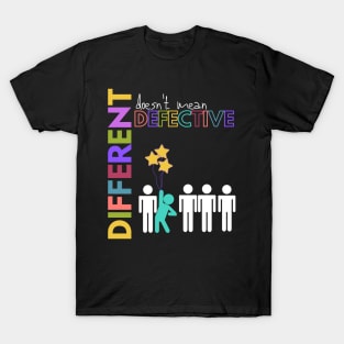 Autism Spectrum Awareness Colorful Shirt T-Shirt